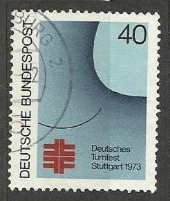 Německo razítkované, rok 1973, Mi. 763