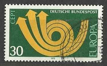 Německo razítkované, rok 1973, Mi. 768