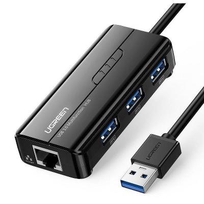 Ugreen USB-A Hub to Ethernet + 3 x USB-A 3.0 