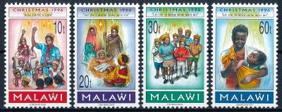 Malawi 1996 **/ Mi. 666-9 , komplet , vánoce , náboženství , /L22/