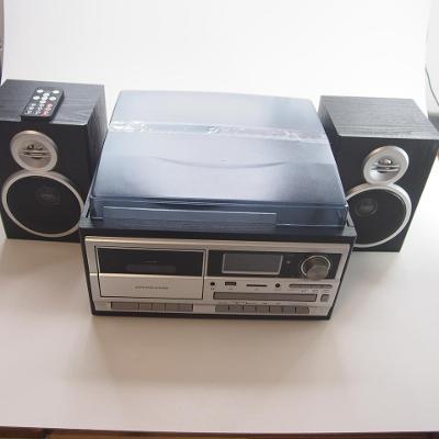 HiFi kompaktní systém, rádio s DAB+, USB, CD, SD karty, kazety, gramof
