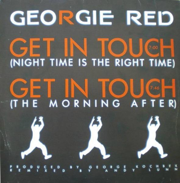 LP GEORGIE RED- Get In Touch  (12"Maxi Single) - Hudba