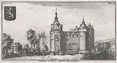 Gaesbeck, Harrewyn mědiryt, 1696