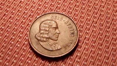 Afrika jižní 1 cent 1966