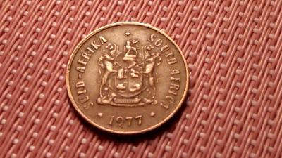 Afrika jižní 1 cent 1977
