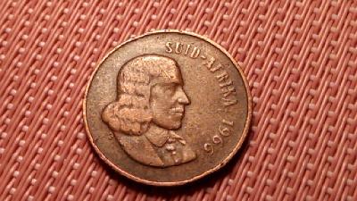 Afrika jižní 2 centy 1966