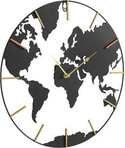 Nástěnné hodiny »Mapa světa« (97969061) H133 - NEFUNKČNÍ