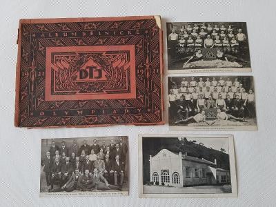DTJ Album dělnické olympiády 1921 - Dělnická tělocvičná jednota Košíře