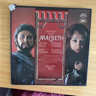 3 LP Verdi - Macbeth (SKVĚLÝ STAV)
