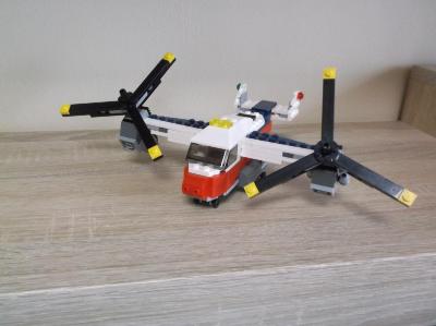 Lego vrtulník