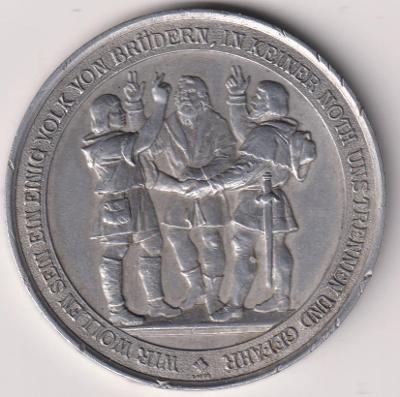 Medaile Švýcarsko 1891