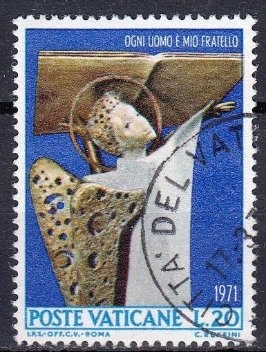 Vatikán 1971 Mi. 577 prošla poštou