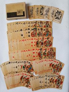 Staré hrací karty rummy Rekord Altenburger Spielkartenfabrik 30léta