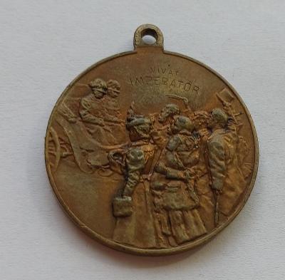 Medaile - 1848 VIVAT IMPERATOR F.J.I. Franz Josef (R.Marsha - (č. 120