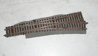 VYHYBKA pro modelovou železnici H0 velikosti 