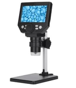 Nový, mini mikroskop [Přenosný digitální mikroskop MUSTOOL G1000 4,3"]