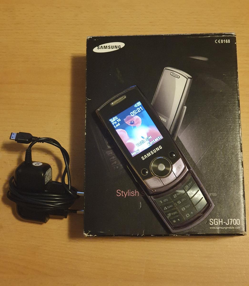 Mobilní telefon Samsung SGH-J700 krabicovka! | Aukro