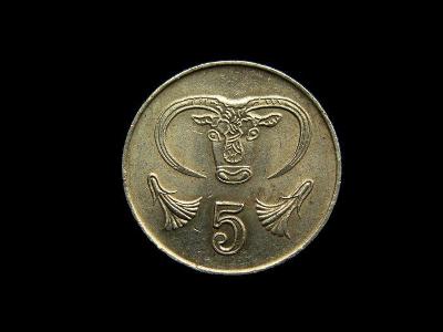 Kypr - 5 Cents 2001