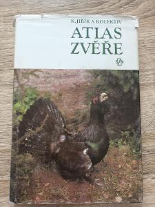 kniha - ATLAS ZVĚŘE - K. Jiřík - rok 1980 