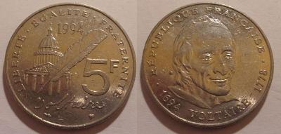 Francie 5 frank 1994 příležitostný