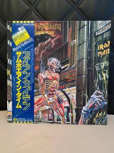 LP IRON MAIDEN - SOMEWHERE IN TIME ORIGINÁL 1.PRESS JAPAN SPECIAL EDTN