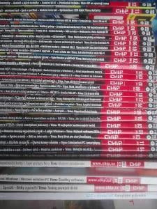 Časopisy CHIP od 2007 až 2022 různá čísla někde i DVD množstevní slevy