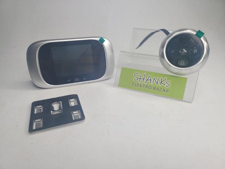 EleTech Bezpečnostní digitální kukátko s LCD displejem a nočním vidění