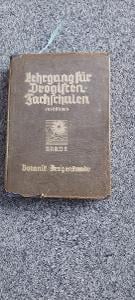 Stará německá kniha - Kurz pro drogisty - technické školy 