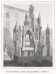 Verona Arche Scaligere, Kleine ., oceloryt, 1844