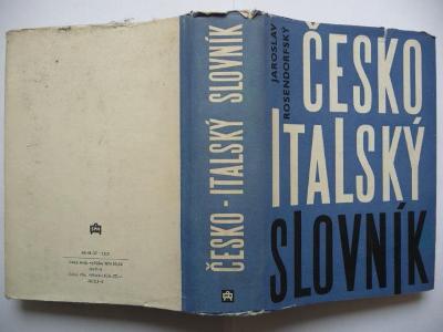 Česko-italský slovník - Dr. Jaroslav Rosendorfský - SPN 1960