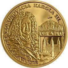 Zlatá investiční mince NBS NH 100EUR Korunovace Karla III  