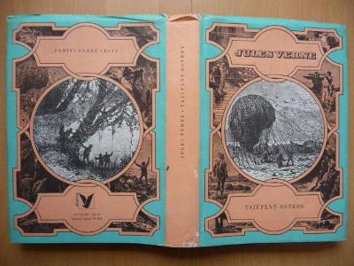 Jules Verne - Tajuplný ostrov - Albatros 1984 - Poškozená