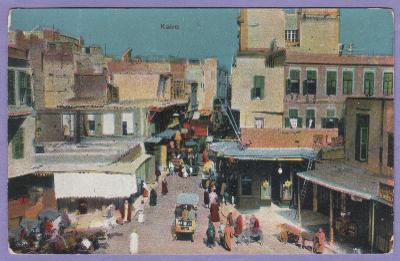pohlednice Cairo Káhira Egypt 