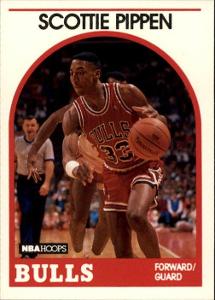 SCOTTIE PIPPEN @ CHICAGO BULLS @ 1989-90 NBA Hoops