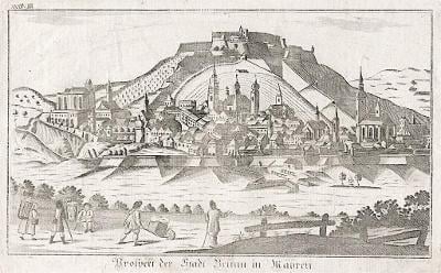 Brno, Eder , mědiryt (1800)
