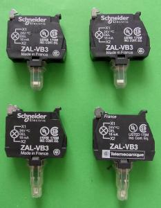 Schneider Electric Harmony ledka zelená ZALVB3 24V 4ks
