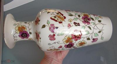ZSOLNAY Velká váza 27,5cm porcelán ručně malovaný smalty