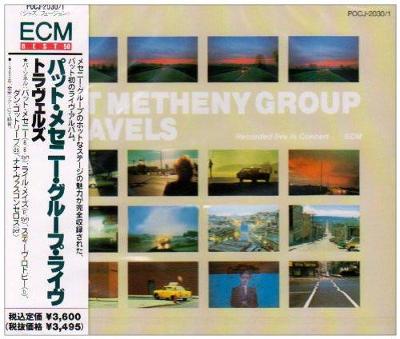 2 CD Pat Metheny Group - Travels  (1983) Japan včetně OBI