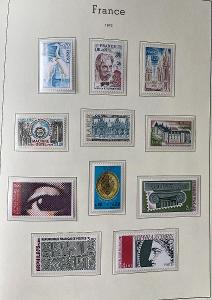 Francie 1975 Mi.1900-1904,1910-12,1914,17,1919
