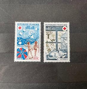 Francie 1974 Mi.1898-1899
