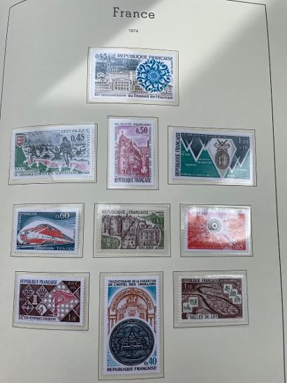 Francie 1974 Mi.1872,1876-1881,1883,84,1886 - Známky