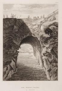 Göta Canal , Meyer, oceloryt, 1850