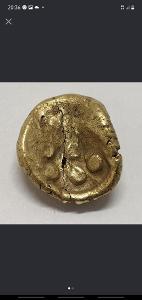 Zlatý statér Vindelici 100-200 p.n.l
