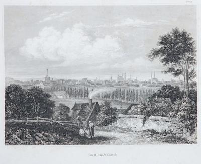 Augsburg, Meyer, oceloryt, 1850