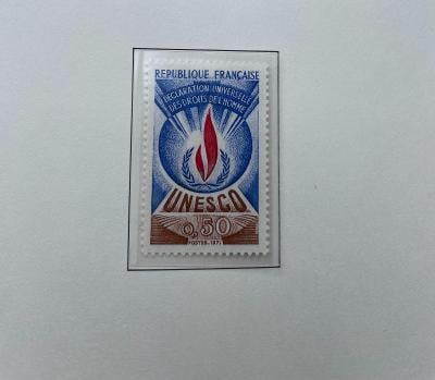 Francie 1971 služební Unesco Mi.12