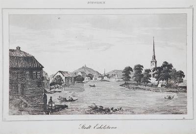 Eskilstuna, Le Bas, oceloryt 1838