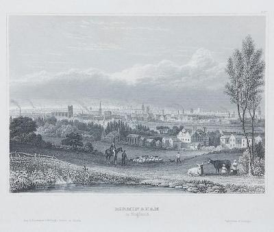 Birmingham, Meyer, oceloryt, 1850