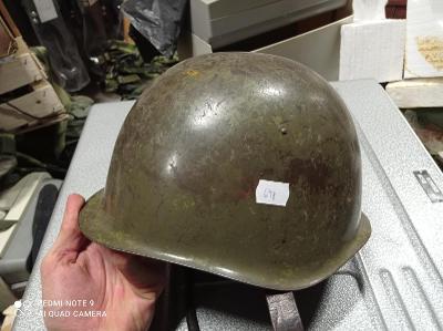 č.698 - Vojenská - armádní helma čsla Československo - blembák