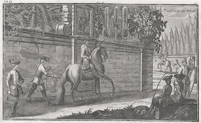 Kůň, Nunzer, mědiryt, 1729