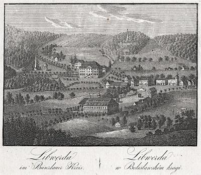 Libverda, Hyllos, mědiryt , 1820
